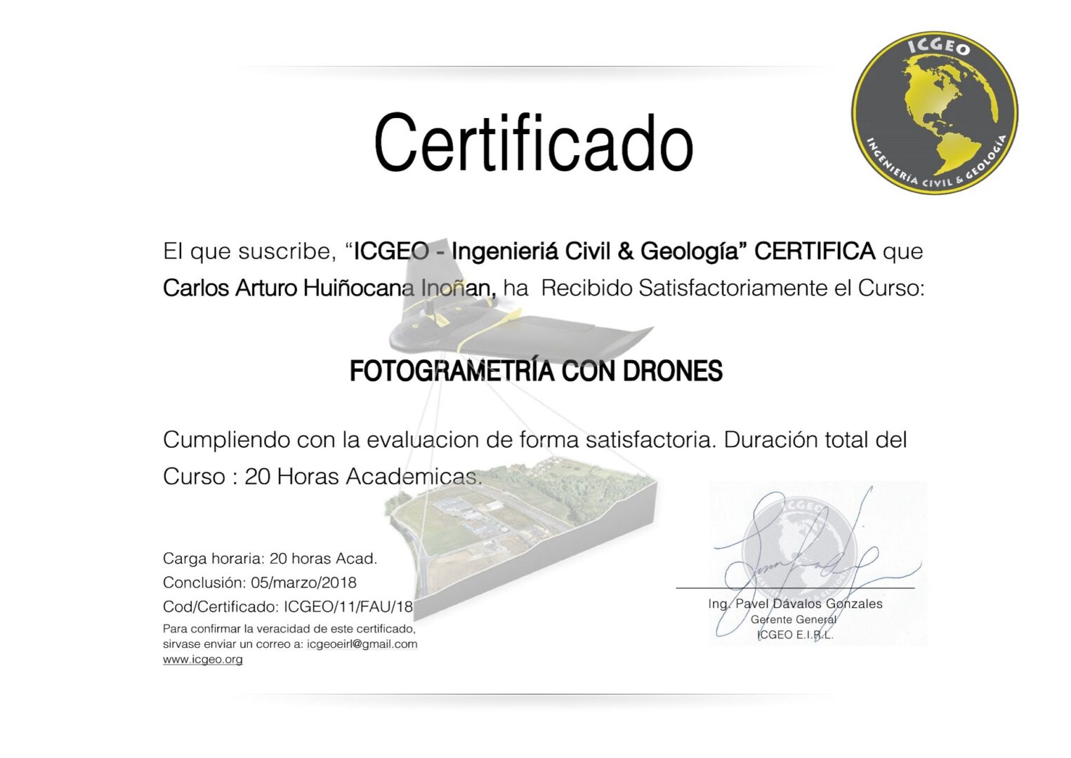FOTOGRAMETRIA DRONE
